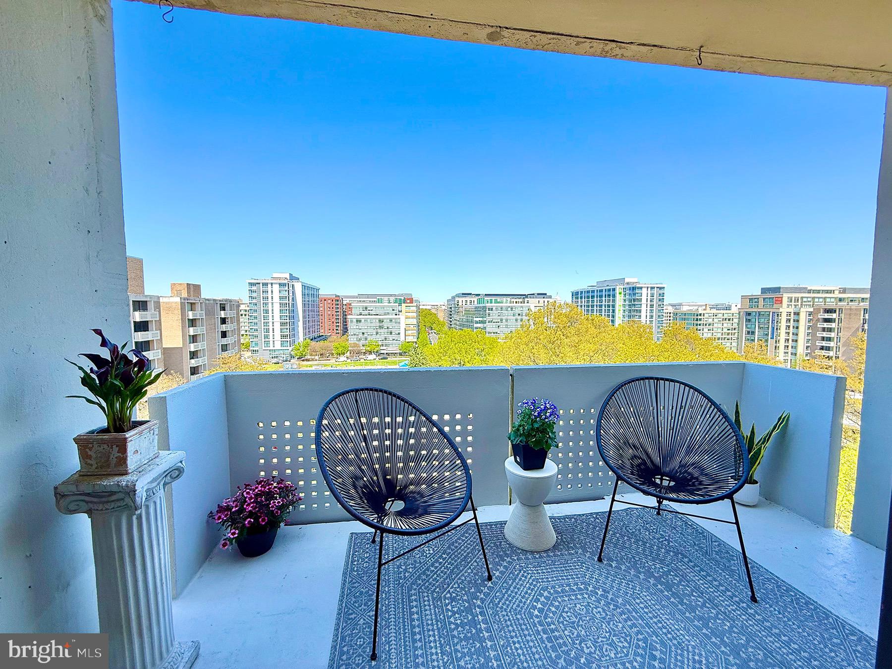 1245 4th Street Southwest, Unit E800 Washington, DC 20024 - Photo 5 of 35 What a view!