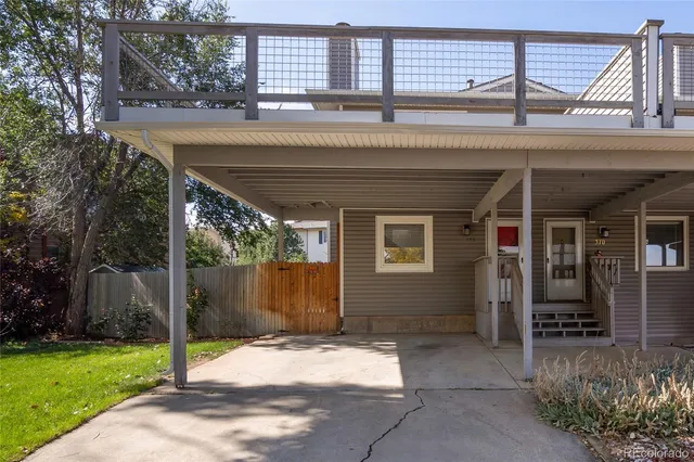 a view of entrance front of house