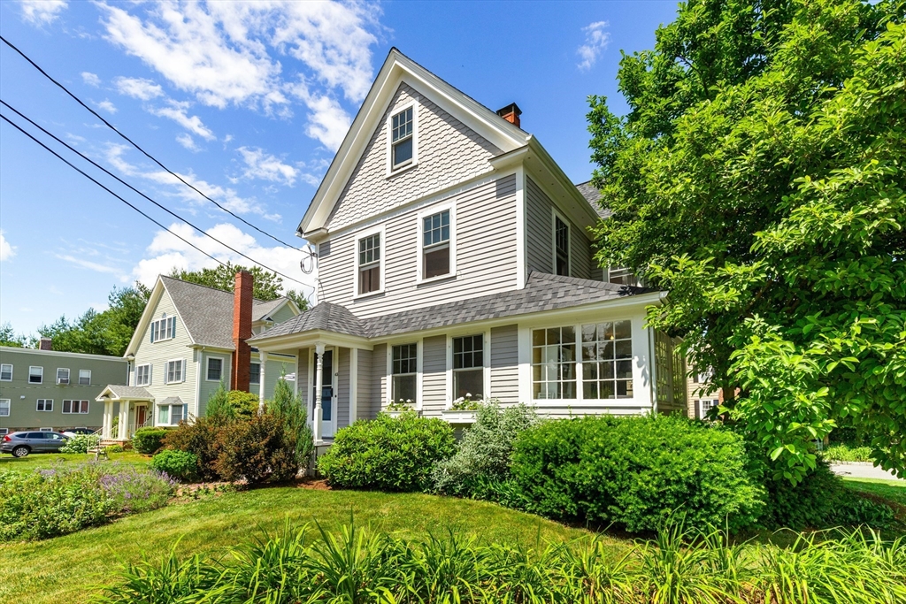 45 Reed Street Lexington, MA 02421 - Photo 3 of 35 a front view of a house with a yard