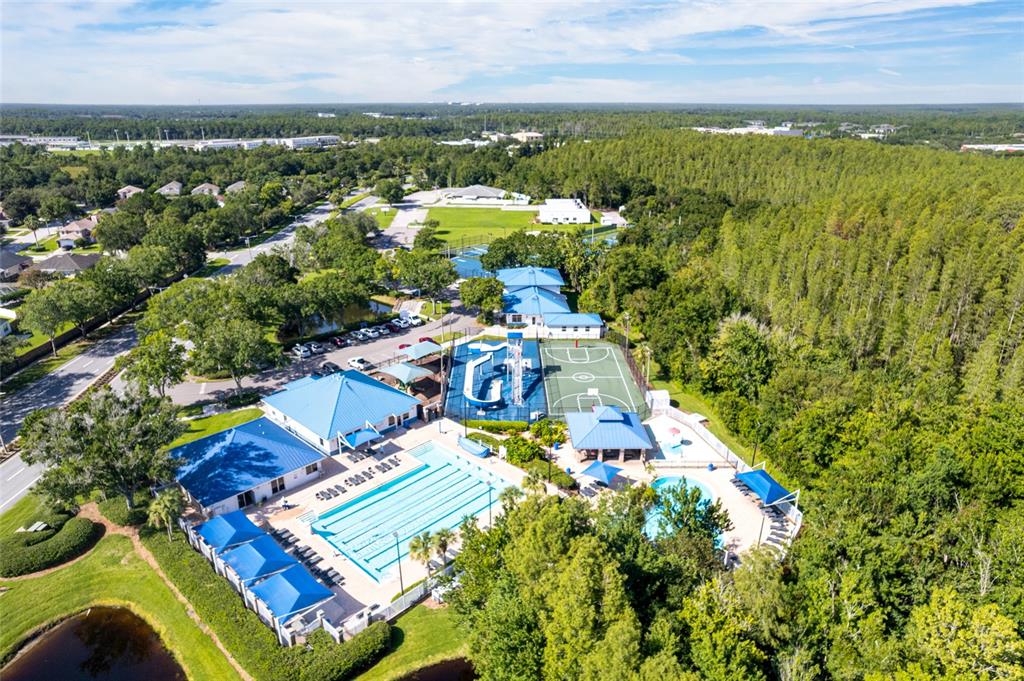 28390 Openfield Loop Wesley Chapel, FL 33543 - Photo 37 of 44 an aerial view of residential houses with outdoor space