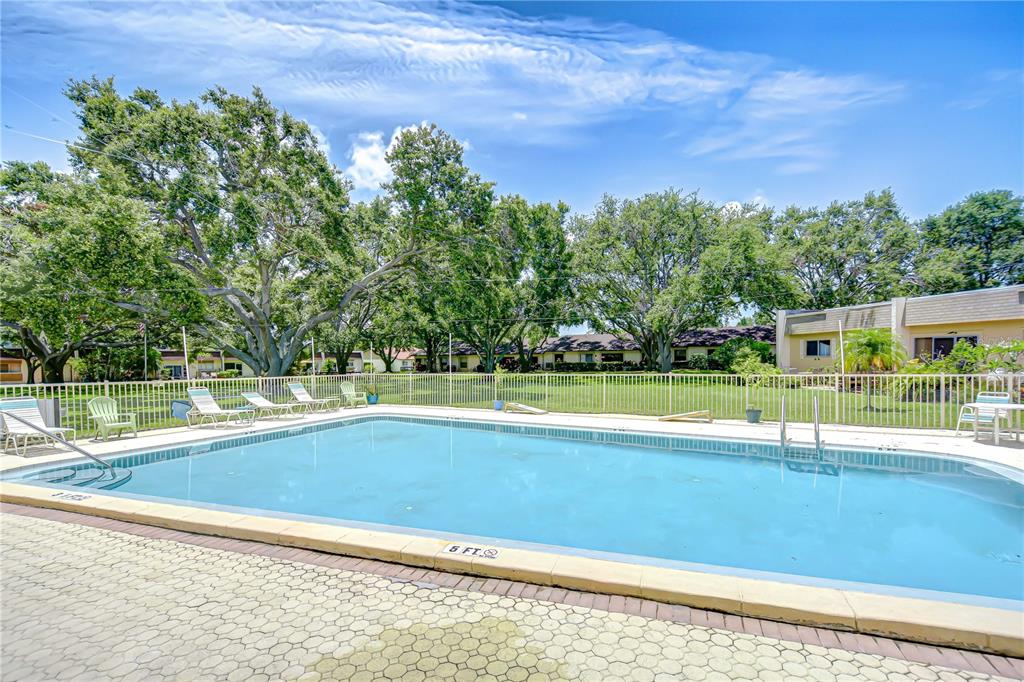 11511 113th Street, Unit 33D Largo, FL 33778 - Photo 29 of 33 a view of pool with green yard