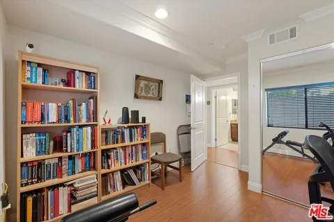 a view of living room with washer and dryer