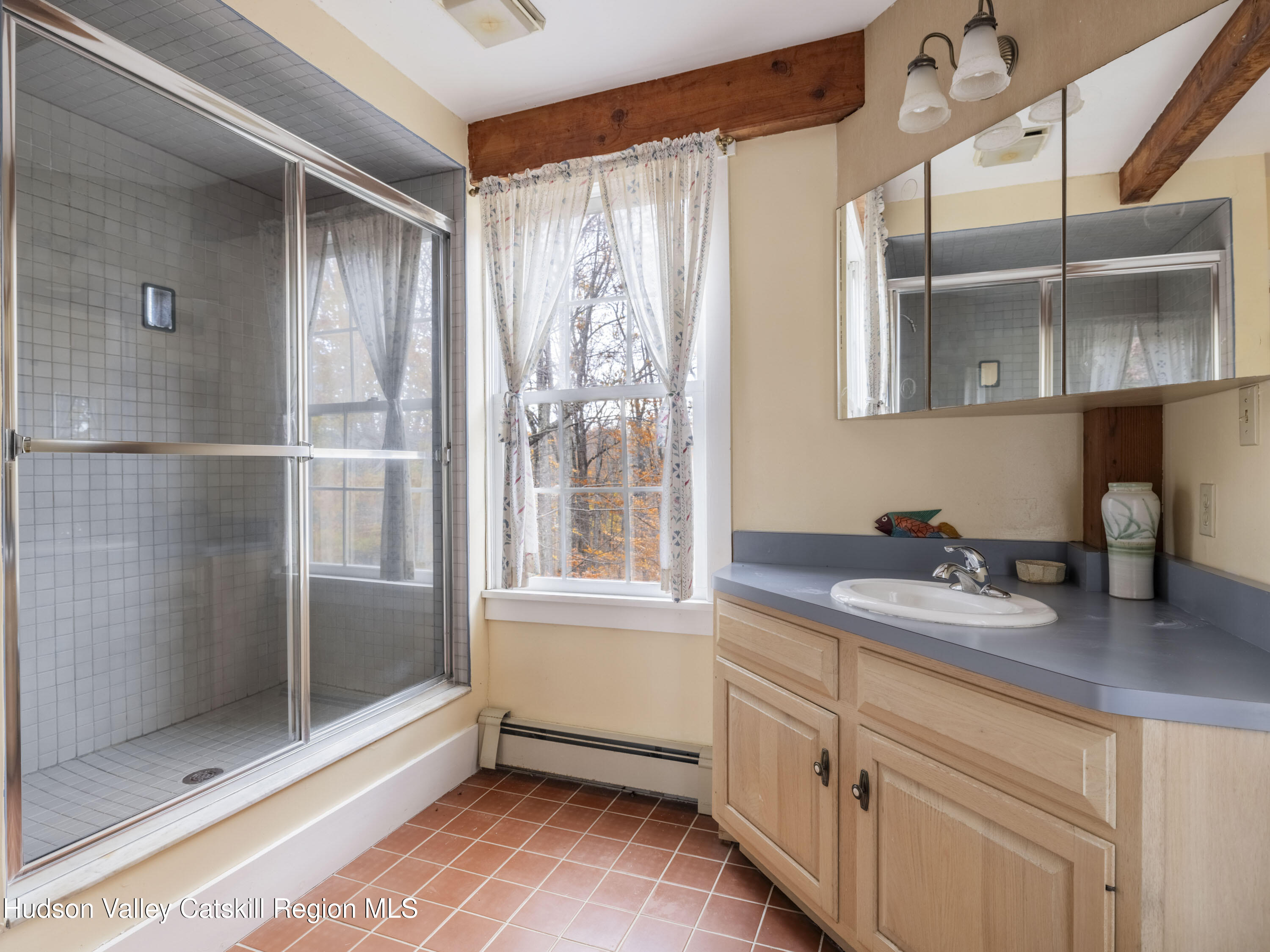 216 Starbarrack Road Red Hook, NY 12571 - Photo 26 of 45 a kitchen with a sink and a mirror