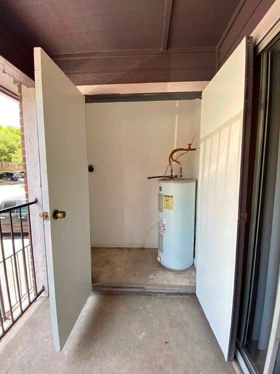 1840 Burton Drive, Unit 128 Austin, TX 78741 - Photo 19 of 22 a view of water heater room