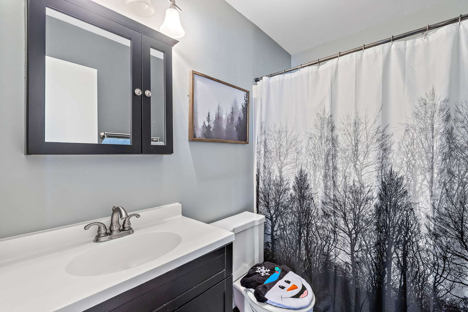 772 Chandler Road, Unit 772 Gurnee, IL 60031 - Photo 21 of 30 a bathroom with a sink and a mirror