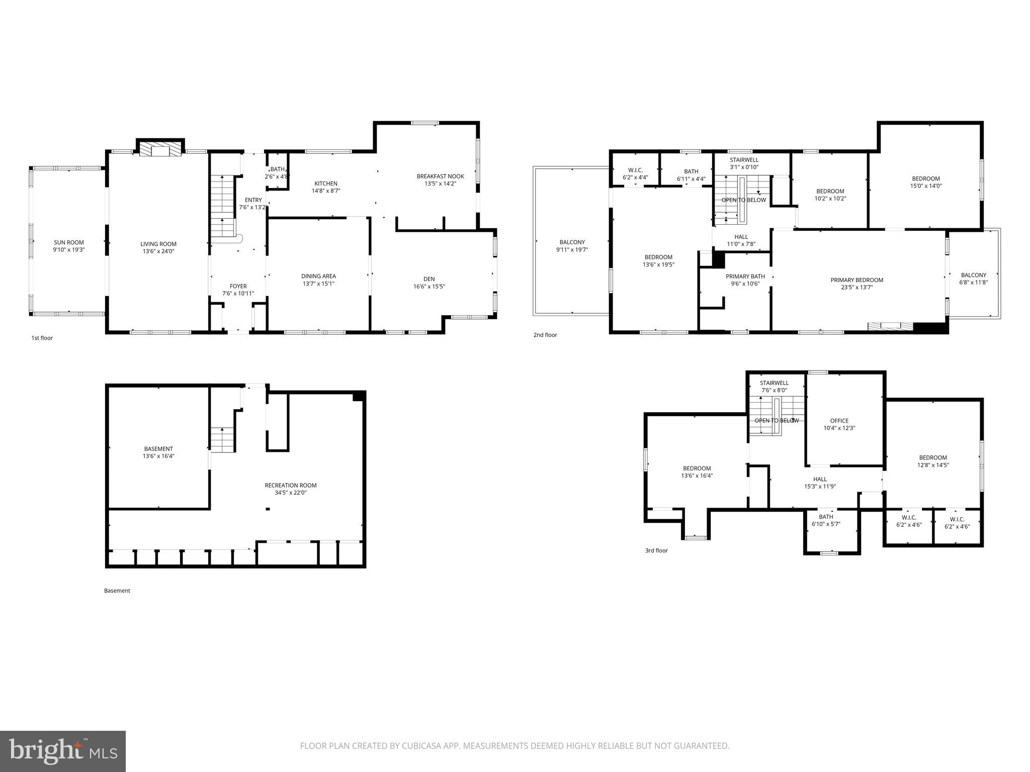 4545 Klingle Street Northwest Washington, DC 20016 - Photo 19 of 19 Floor Plan