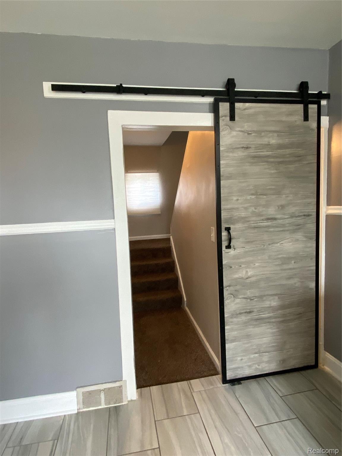 1858 Leitch Road Ferndale, MI 48220 - Photo 12 of 30 Barn door to Upstairs.jpg