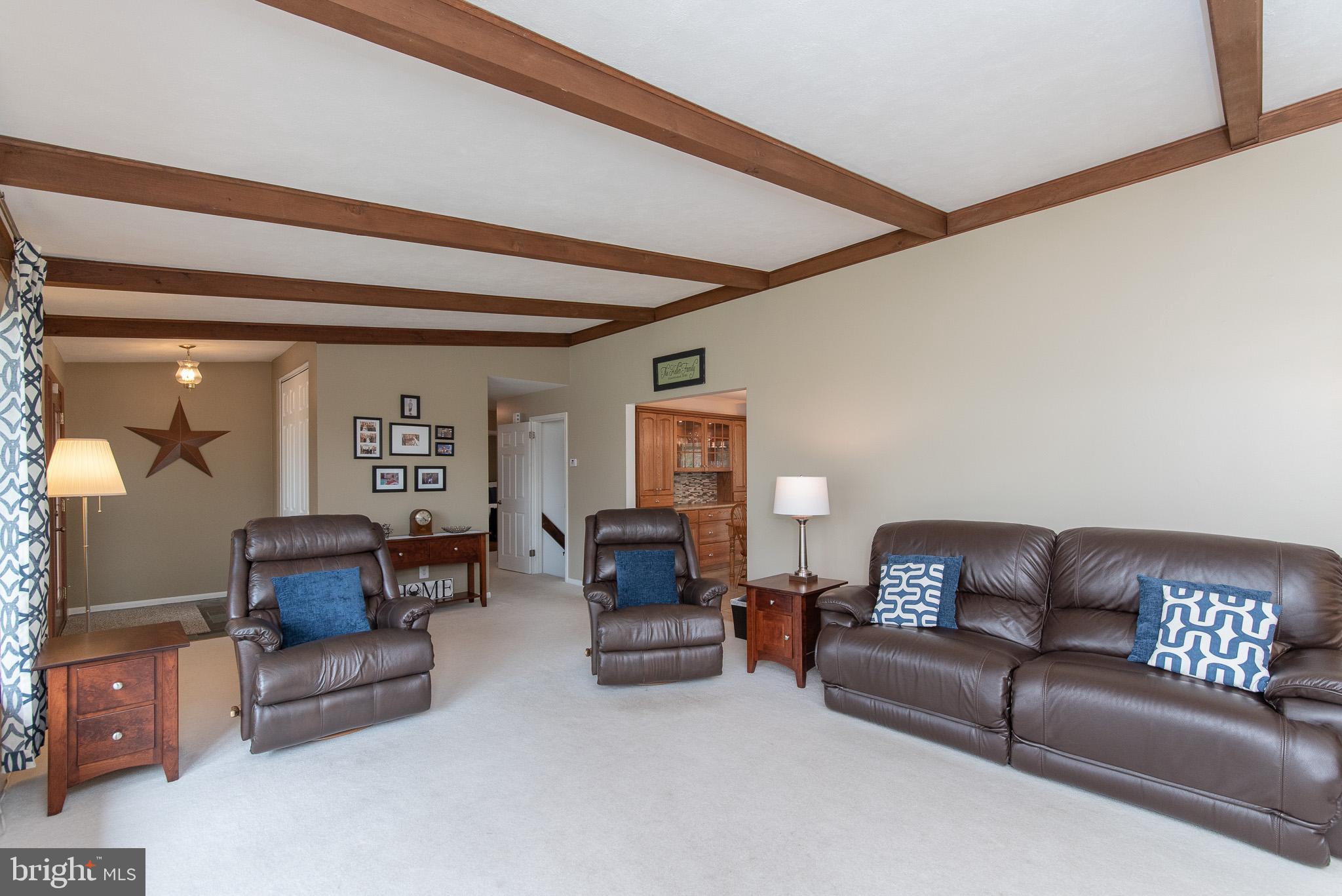 4310 Camellia Road Baltimore, MD 21236 - Photo 18 of 55 Living Room w/Beam Ceilings