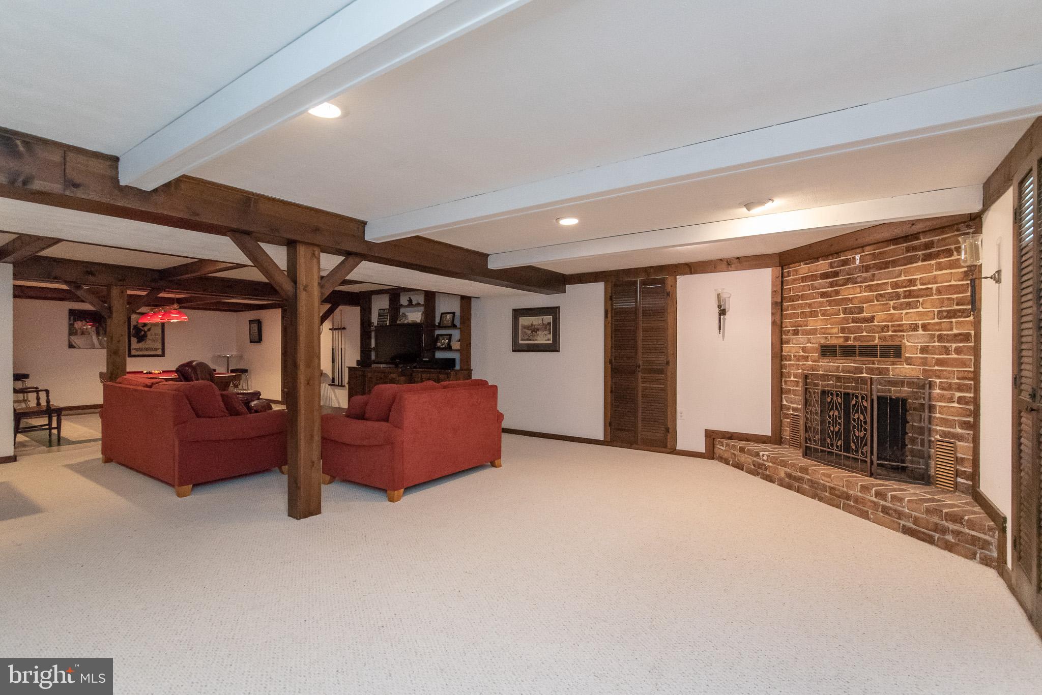 4310 Camellia Road Baltimore, MD 21236 - Photo 46 of 55 LL Family Room w/brick Fireplace