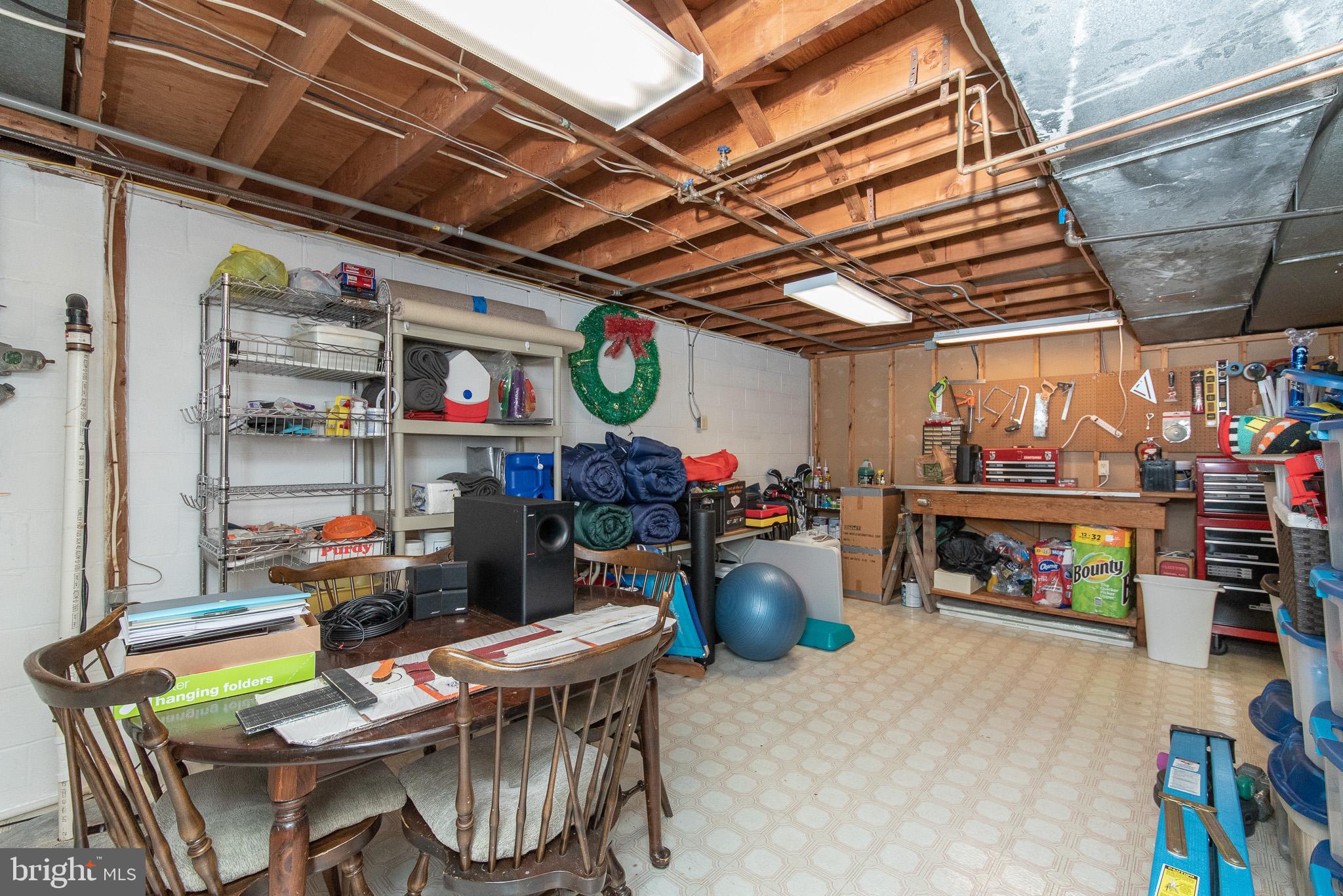 4310 Camellia Road Baltimore, MD 21236 - Photo 55 of 55 Huge Storage Room w/Workbench