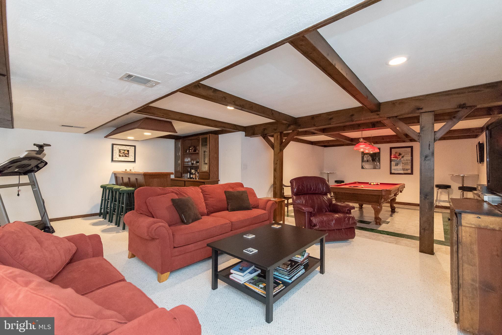 4310 Camellia Road Baltimore, MD 21236 - Photo 8 of 55 Family Room w/Bar & Rec Room w/Pool Table