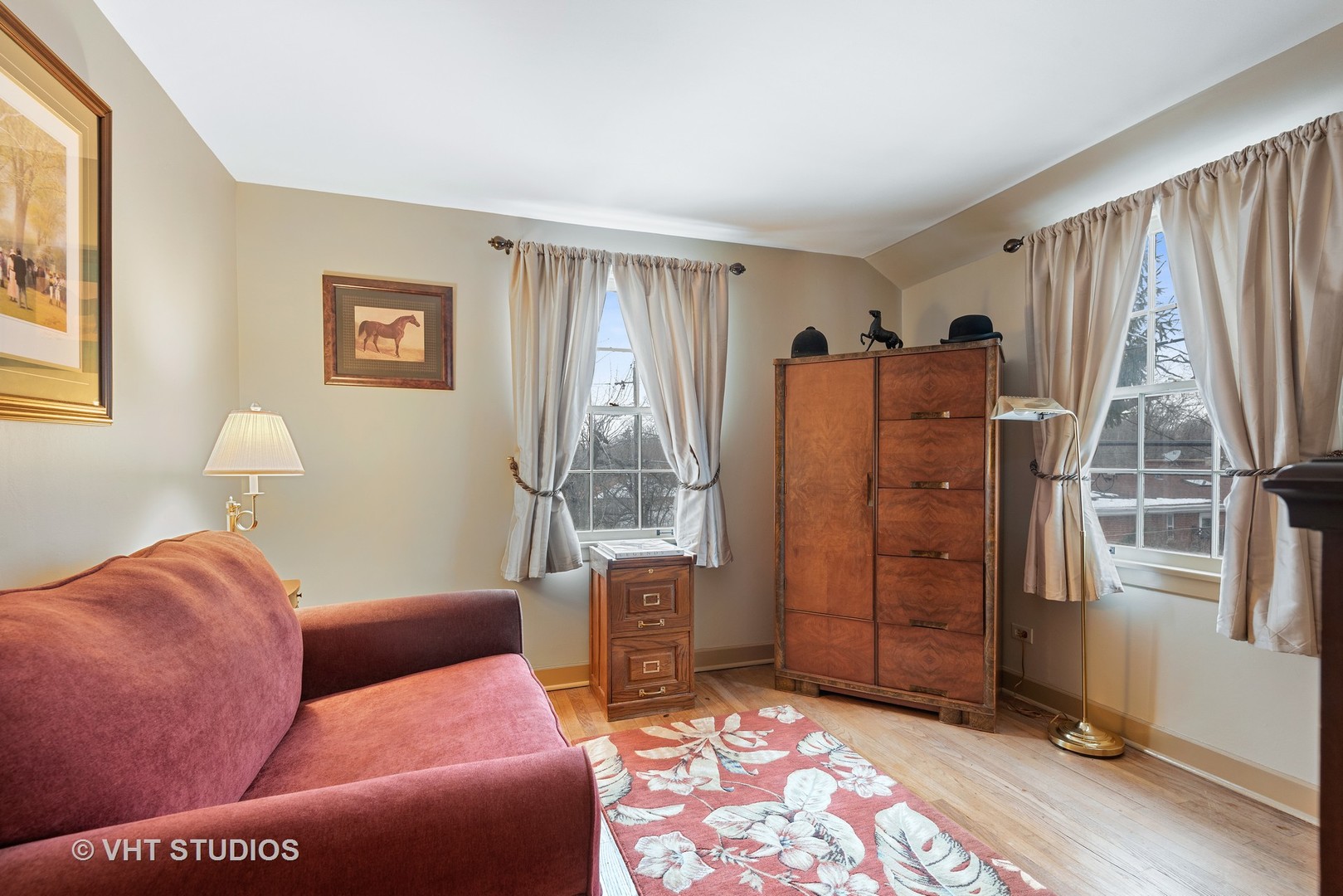 734 Beaver Road Glenview, IL 60025 - Photo 16 of 26 a bedroom with furniture and a window