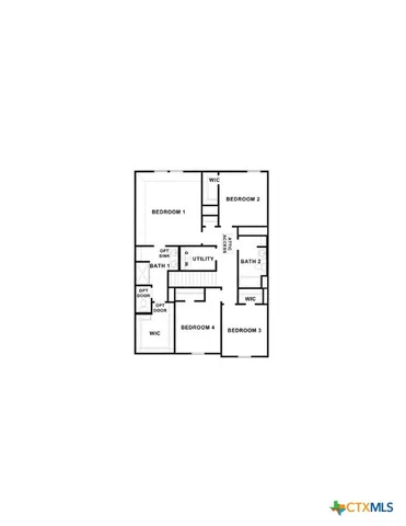 a picture of a bench in a room