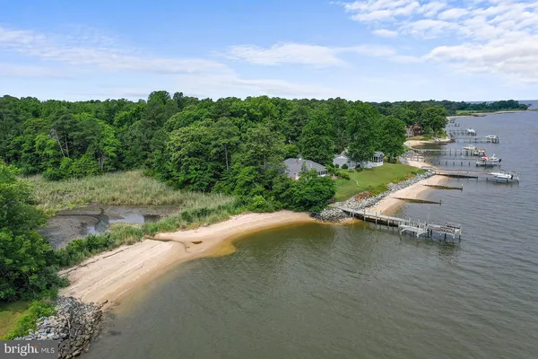 a view of an ocean beach