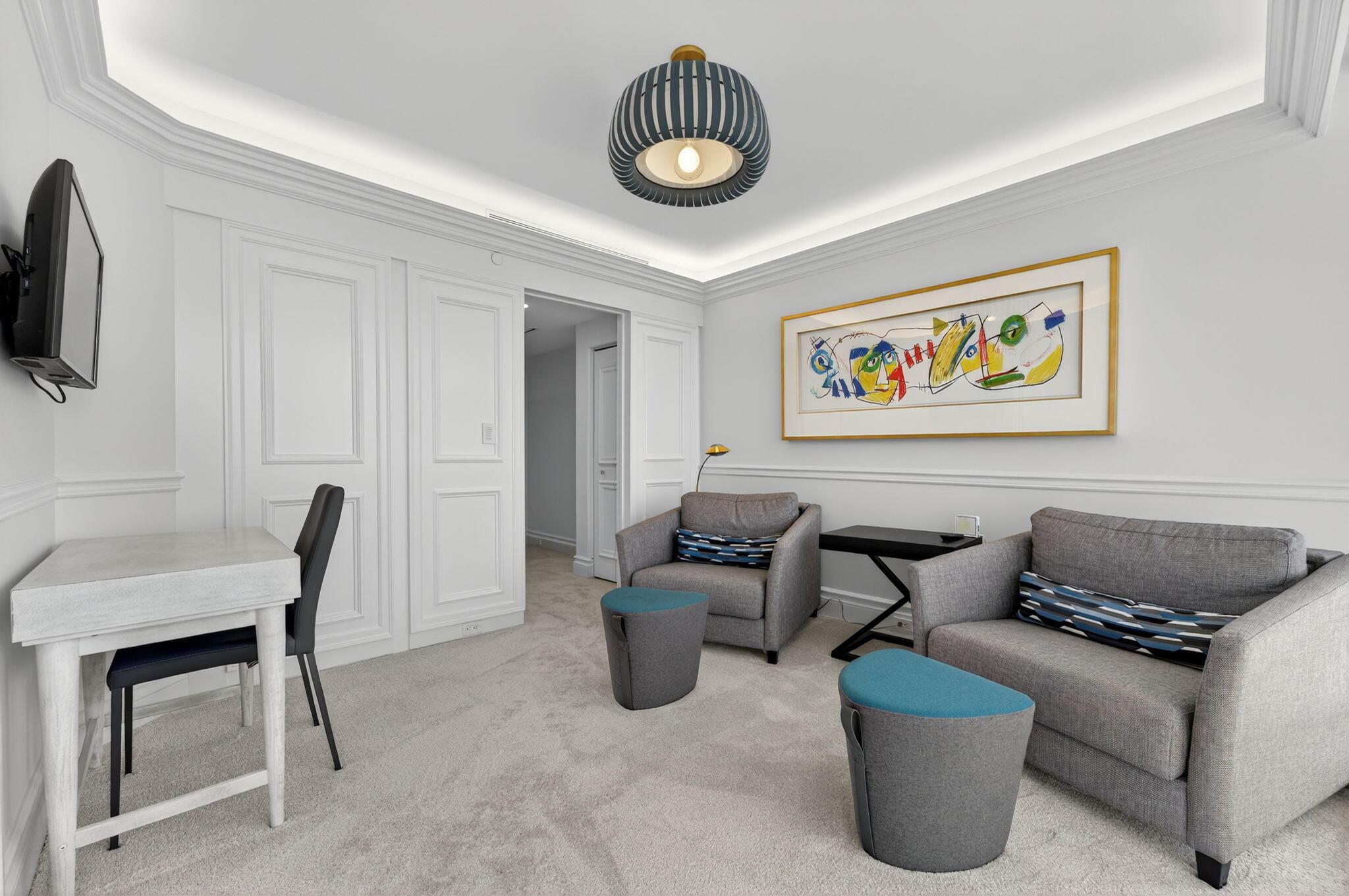 1400 South Ocean Boulevard, Unit 605 Boca Raton, FL 33432 - Photo 27 of 77 a living room with furniture and a chair