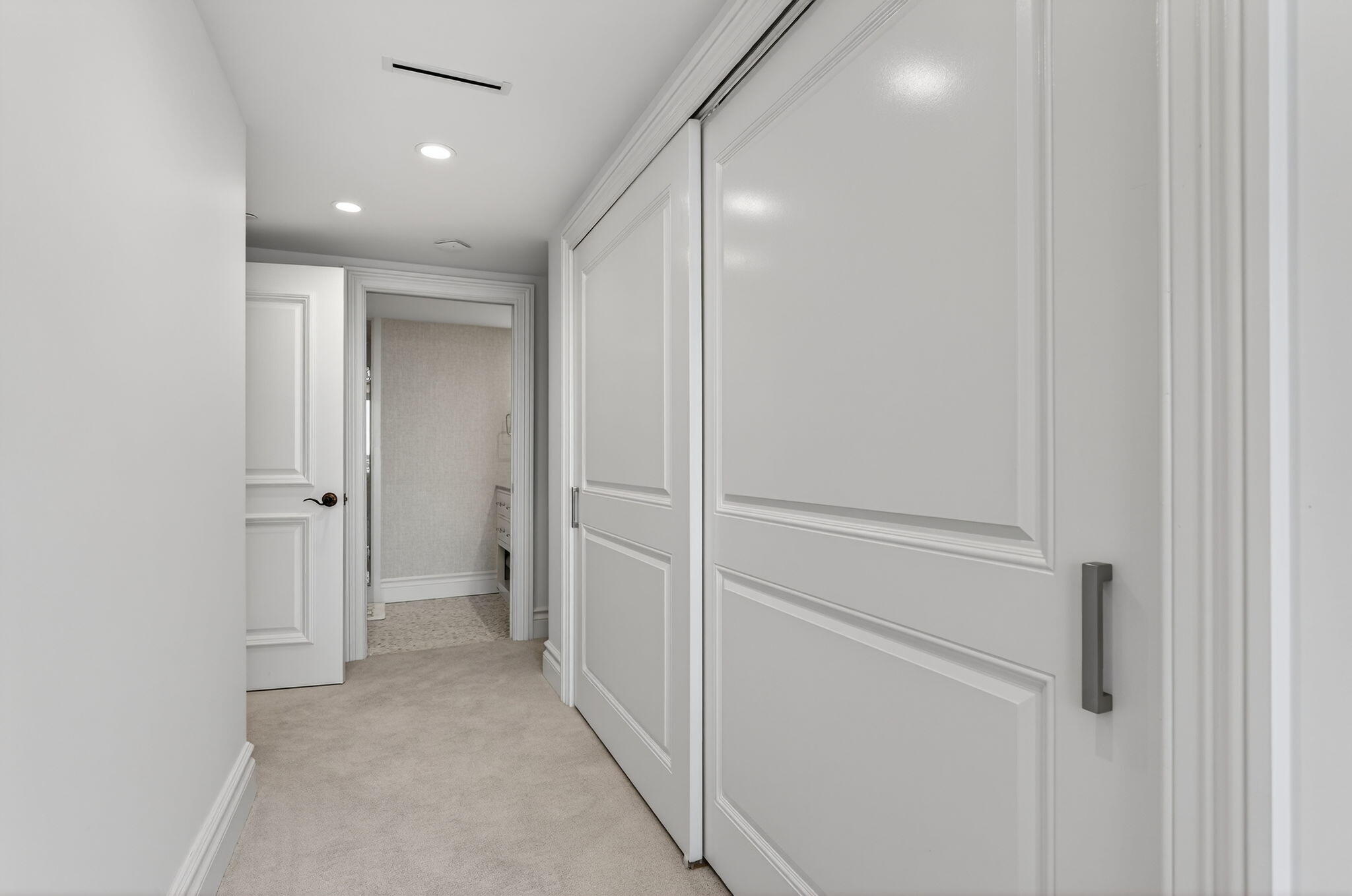 1400 South Ocean Boulevard, Unit 605 Boca Raton, FL 33432 - Photo 34 of 77 a view of a hallway with closet area