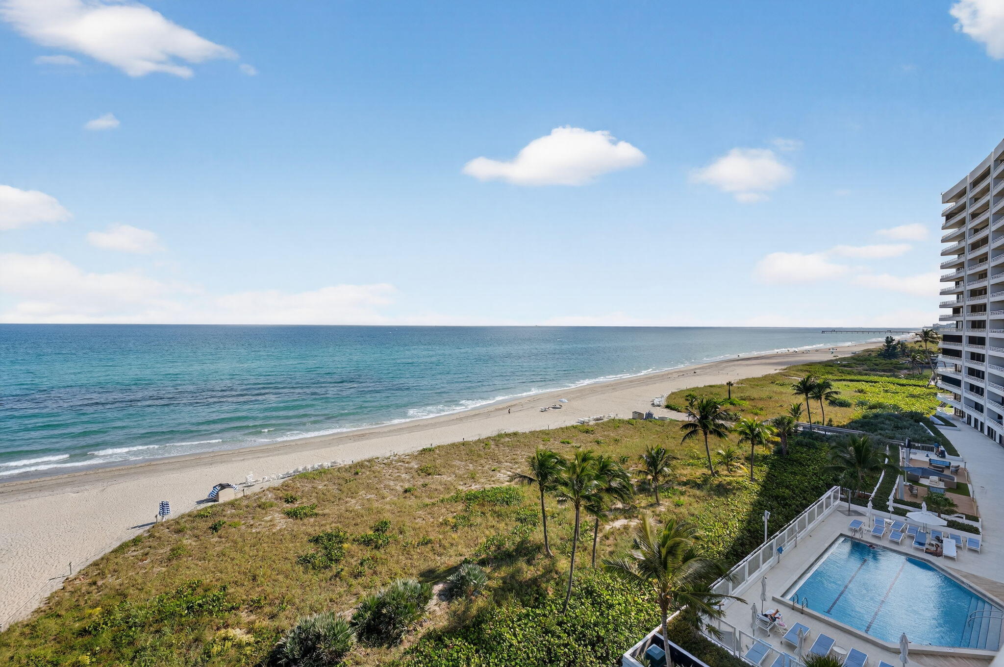 1400 South Ocean Boulevard, Unit 605 Boca Raton, FL 33432 - Photo 42 of 77 a view of an ocean and beach