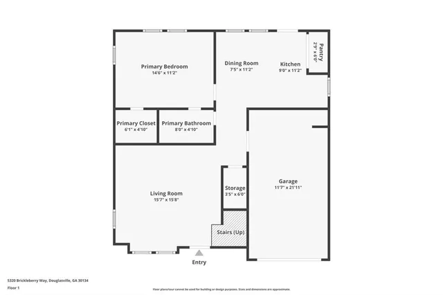 $255,000 | 5320 Brickleberry Way, Douglasville, GA 30134