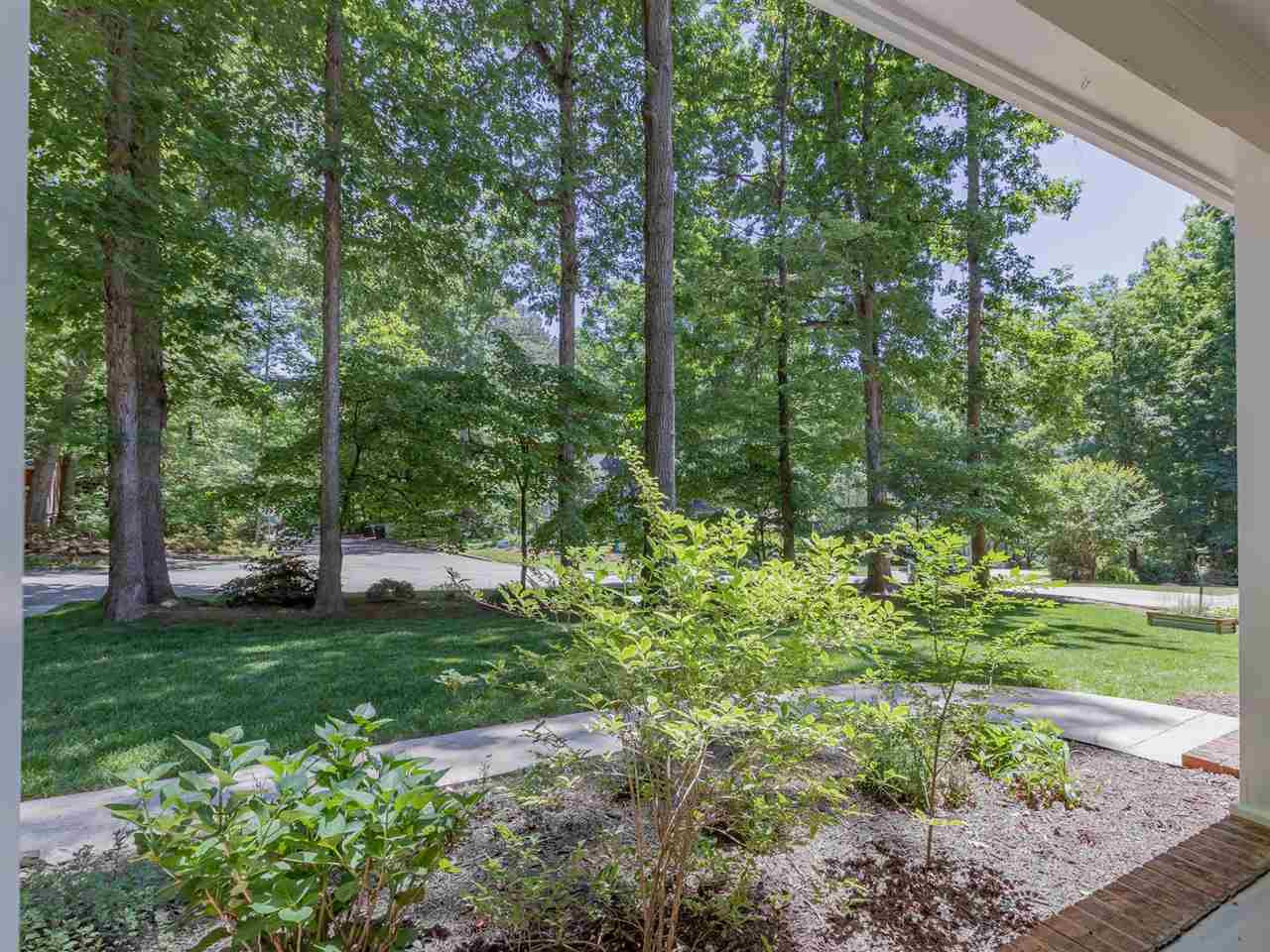 5713 Edgedale Drive Raleigh, NC 27612 - Photo 3 of 30 Hard to believe views but they are real and waiting for you! View from Front Porch