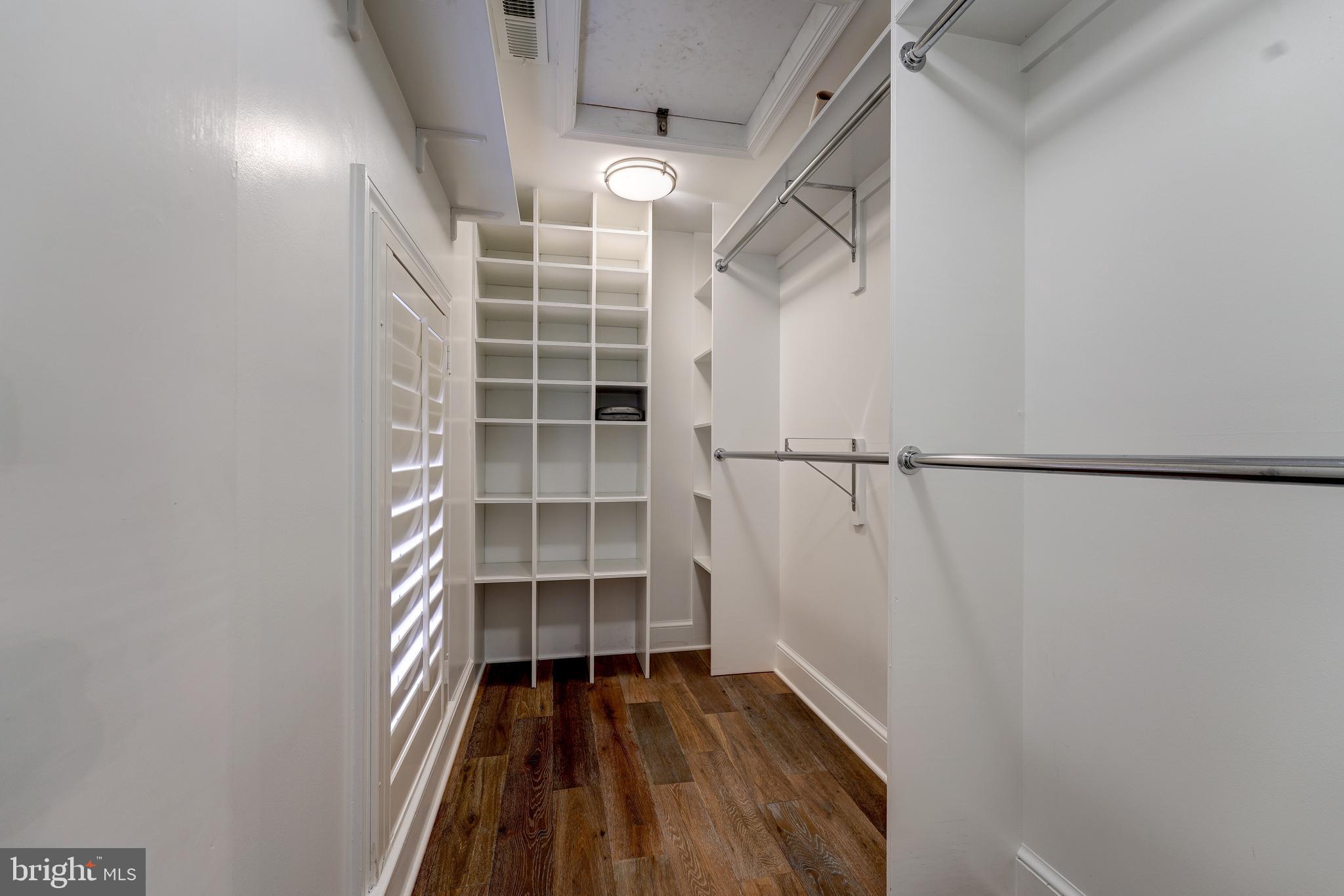 1237 29th Street Northwest Washington, DC 20007 - Photo 16 of 37 Huge walk-in closet in Master Bedroom