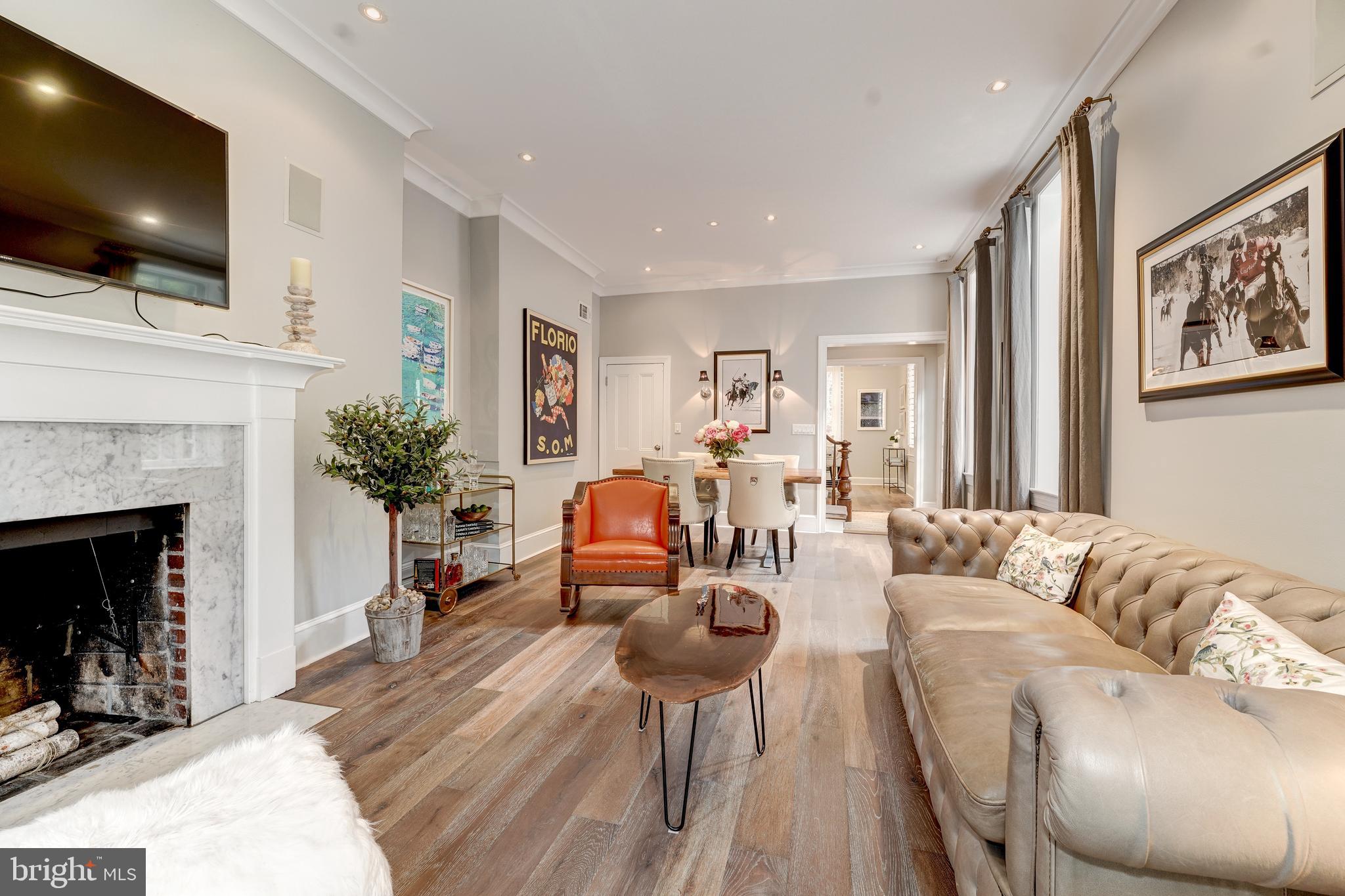 1237 29th Street Northwest Washington, DC 20007 - Photo 2 of 37 Embassy-sized entertaining space!