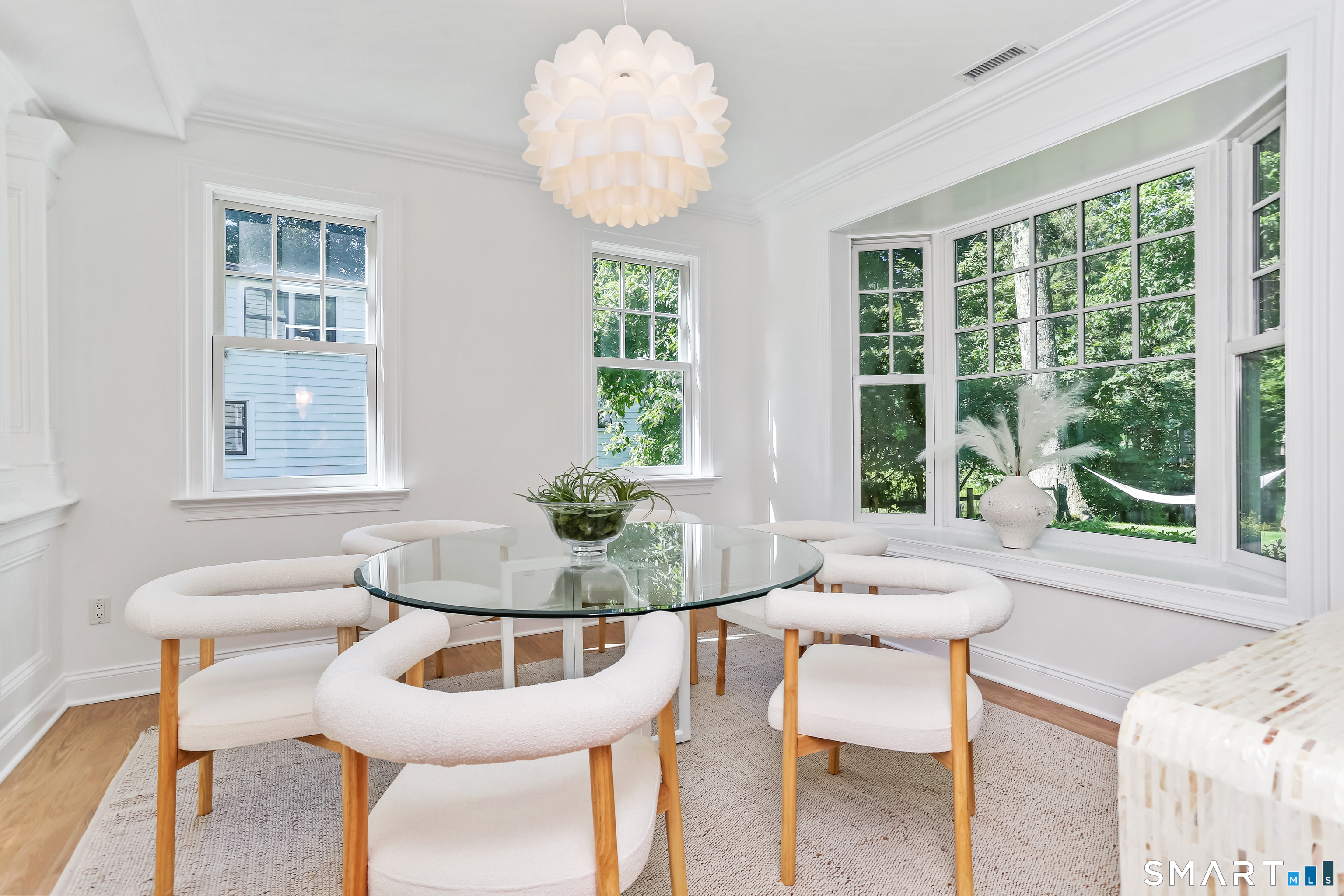21 Woods Grove Road Westport, CT 06880 - Photo 9 of 38 The Dining Room has a bay window with river views