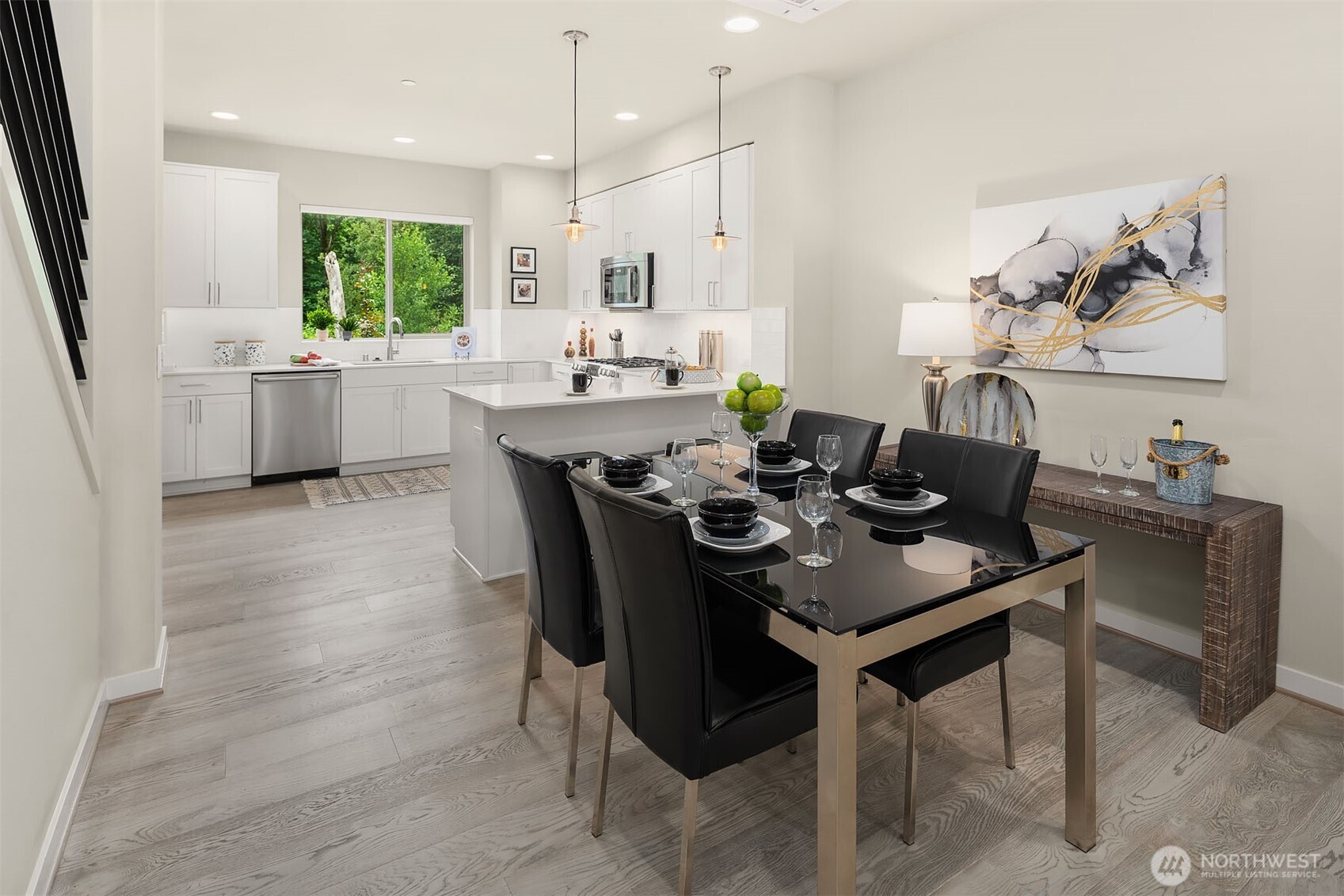 1910 Riva Lane Northwest Issaquah, WA 98027 - Photo 8 of 31 a view of a dining room with furniture