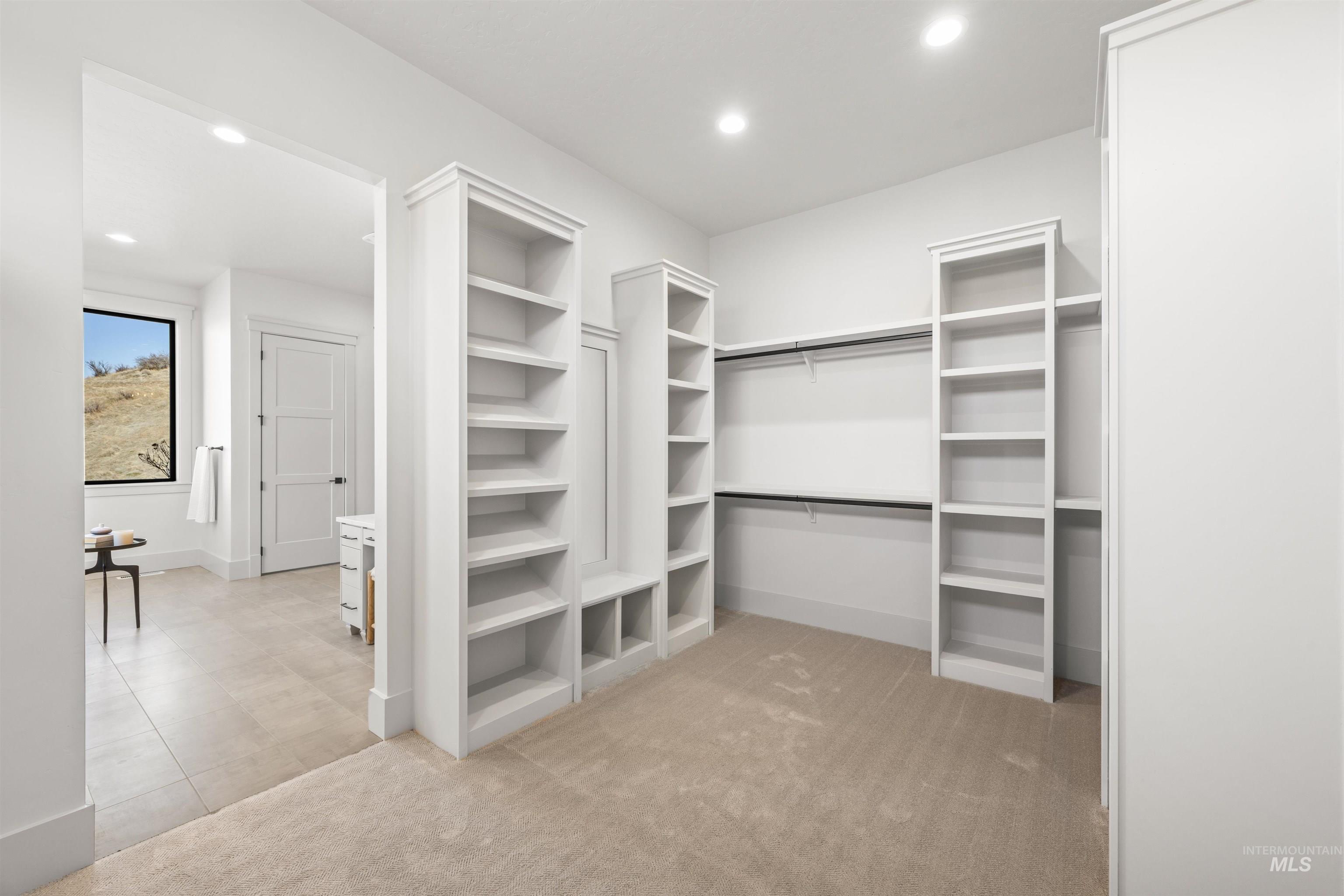 10968 North Elk Ridge Place Boise, ID 83714 - Photo 28 of 49 Walk in closet featuring light colored carpet