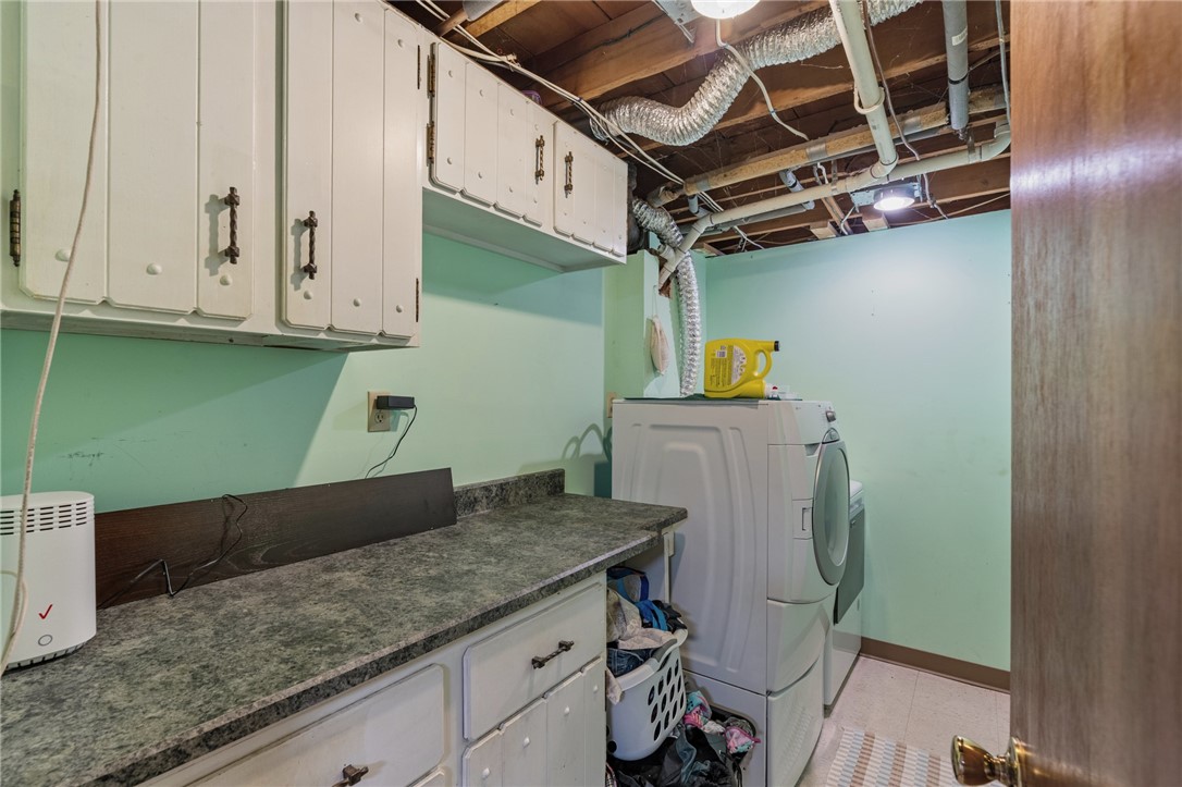 415 Chopmist Hill Road Glocester, RI 02814 - Photo 37 of 48 Finished Lower Level Laundry Room