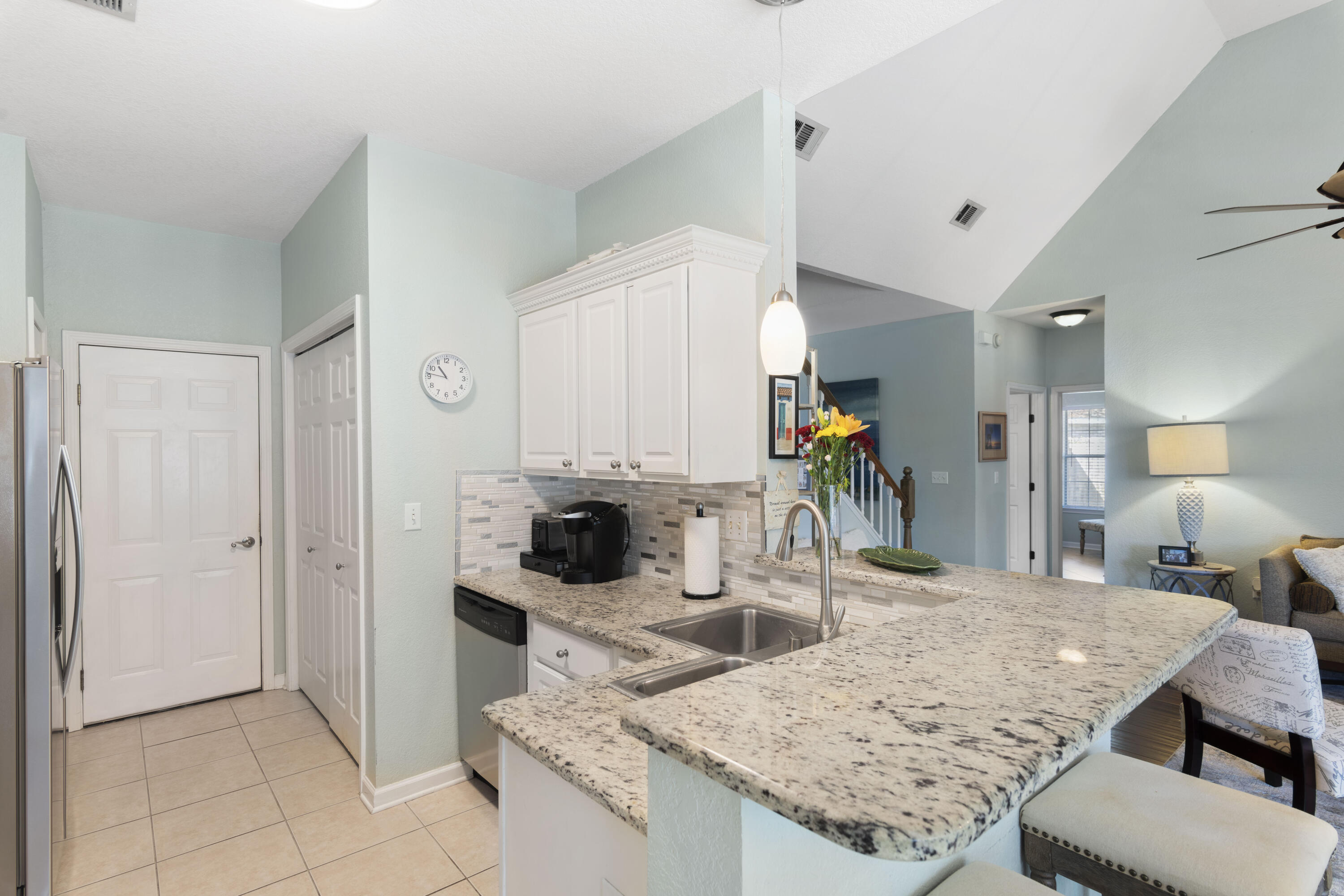 159 Mariner Way Miramar Beach, FL 32550 - Photo 15 of 47 a kitchen view with living room and furniture