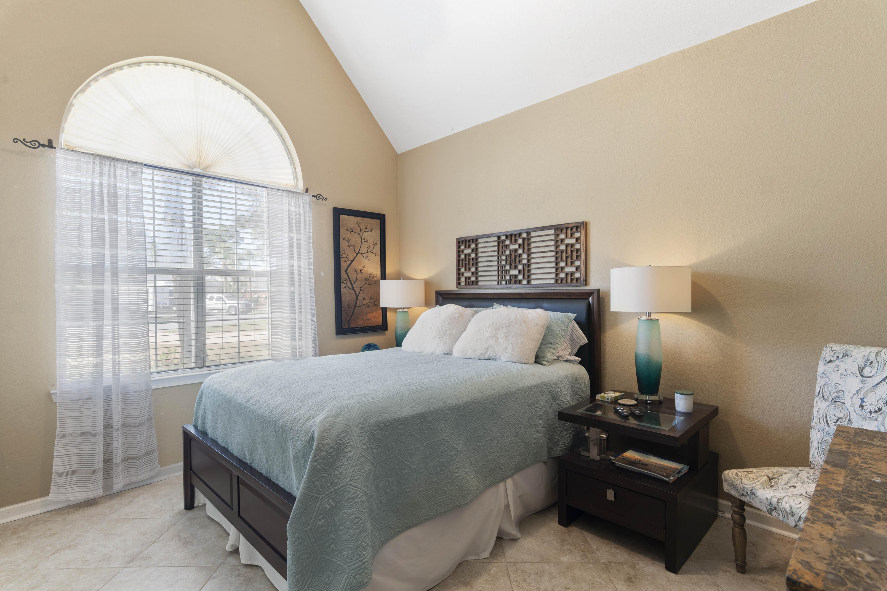159 Mariner Way Miramar Beach, FL 32550 - Photo 23 of 47 a bedroom with a bed and a large window