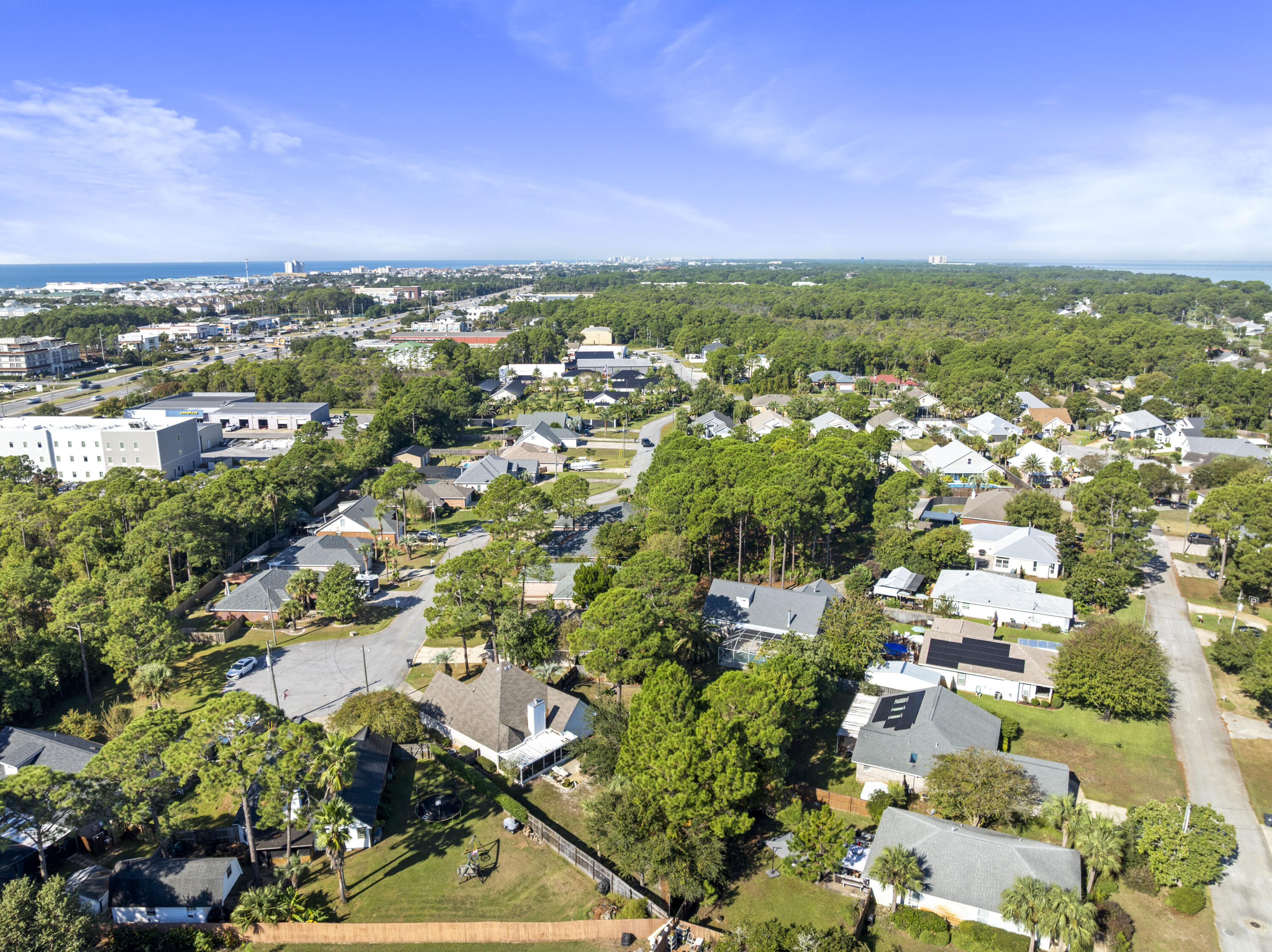 159 Mariner Way Miramar Beach, FL 32550 - Photo 39 of 47 an aerial view of residential houses with outdoor space and trees