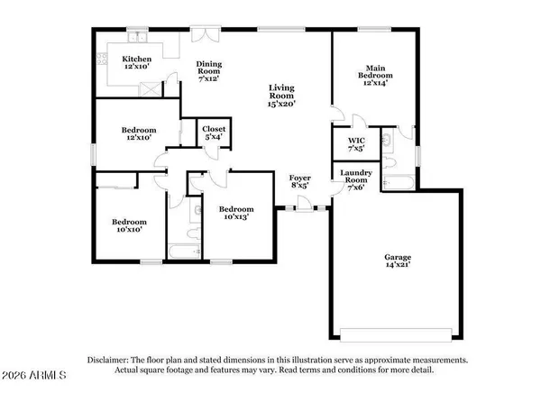 $2,410 | 515 West Montoya Lane, Phoenix, AZ 85027