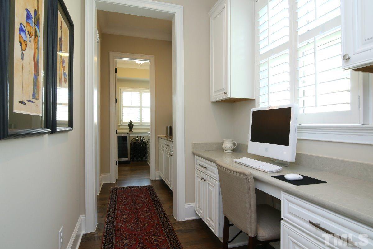 4106 English Garden Way Raleigh, NC 27612 - Photo 7 of 25 Cozy desk area next to the kitchen.