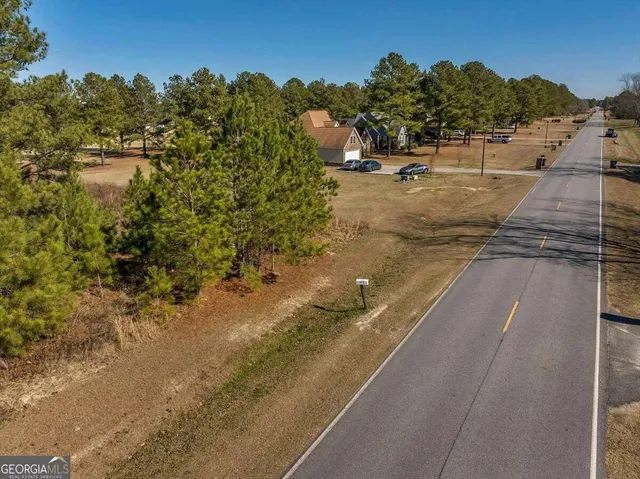 a view of a city street