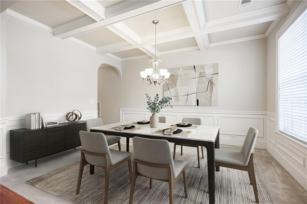 66 Lanier Ridge Acworth, GA 30101 - Photo 2 of 53 a dining room with furniture and window