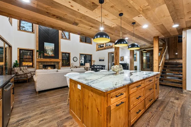 a view of an indoor swimming pool