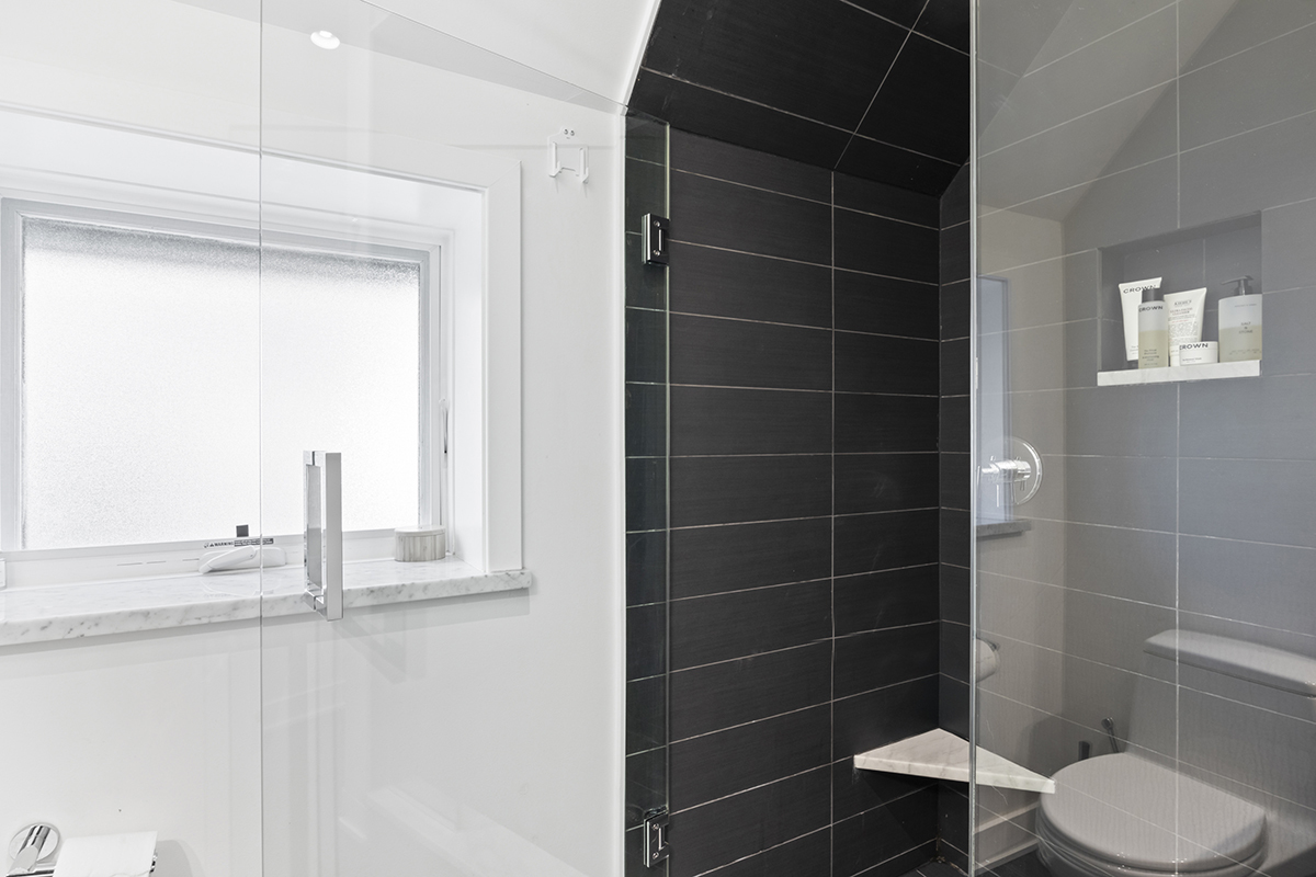 1226 North Dearborn Street, Unit B Chicago, IL 60610 - Photo 17 of 22 a bathroom with a toilet and a shower