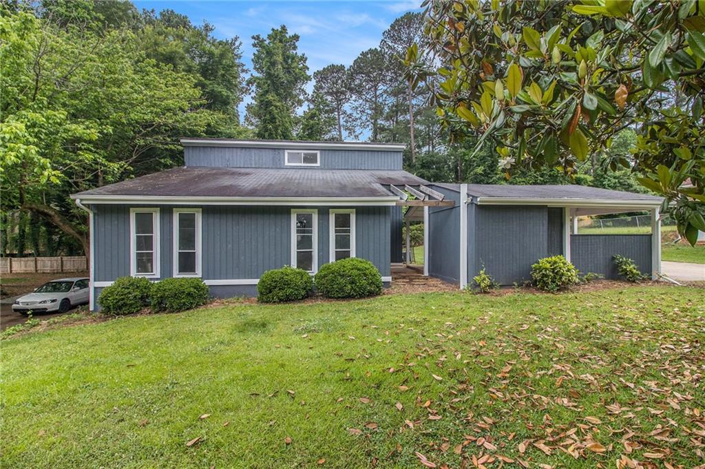 3773 Flakes Mill Road Decatur, GA 30034 - Photo 1 of 1 front view of house with a yard