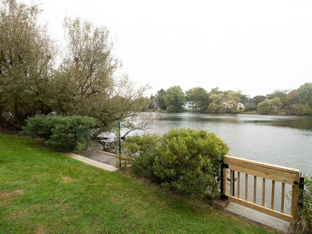 22 Hamilton Road, Unit 206 Arlington, MA 02474 - Photo 19 of 20 a view of a lake with houses in the back
