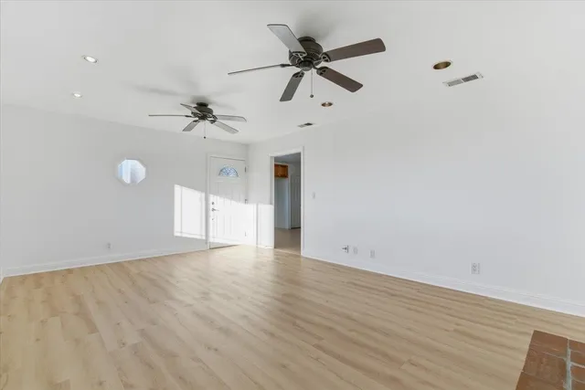 wooden floor in an empty room