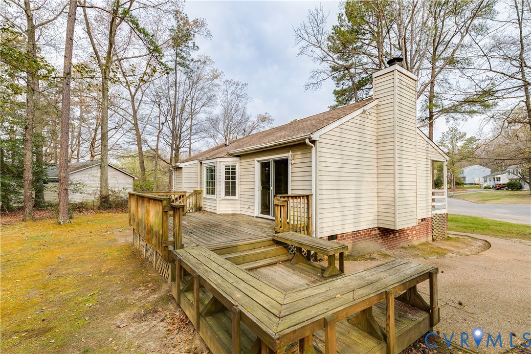 600 Queensway Road Chesterfield, VA 23236 - Photo 5 of 33 a view of a house with swimming pool