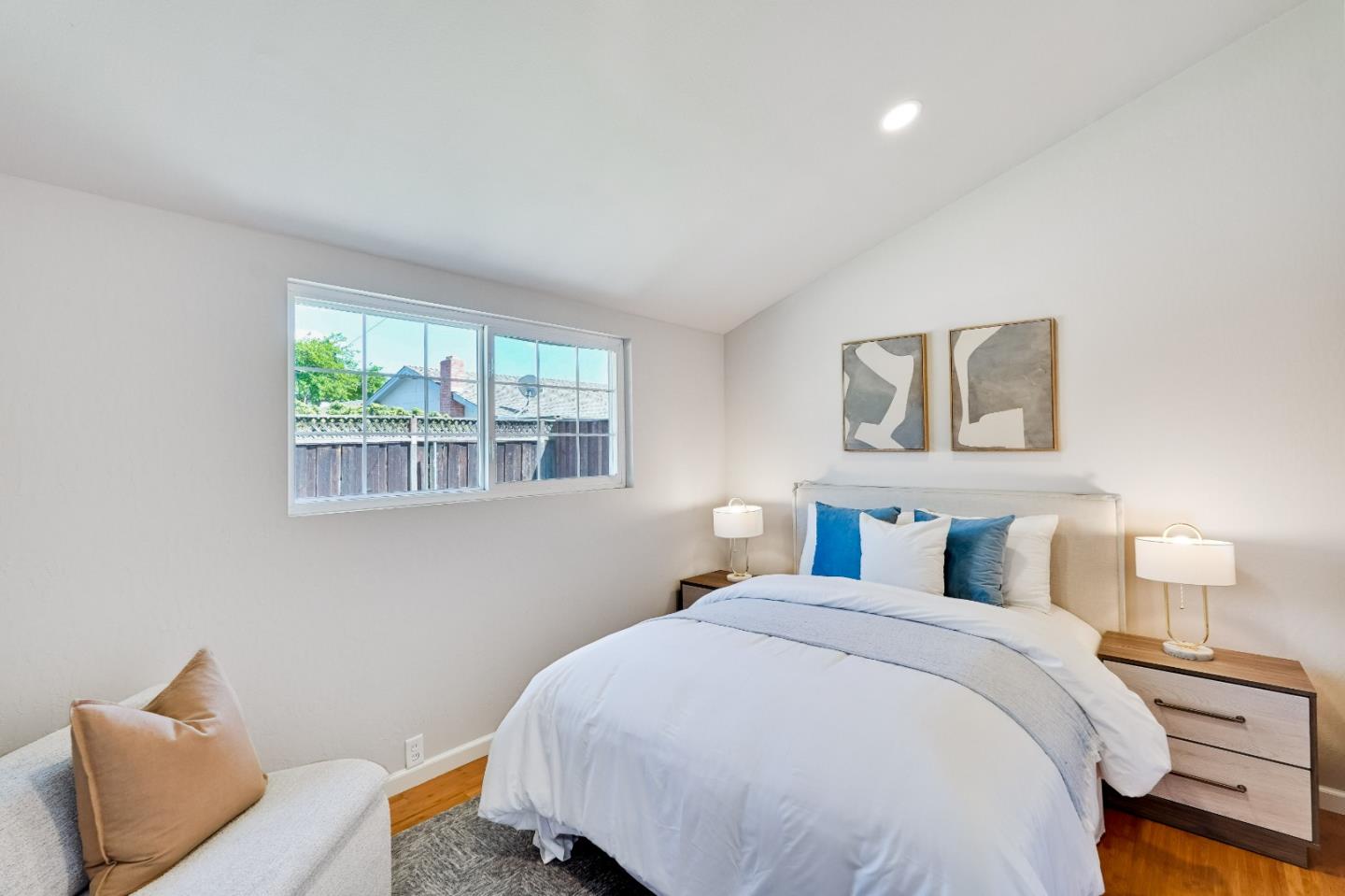 1755 Ravizza Avenue Santa Clara, CA 95051 - Photo 33 of 36 a bedroom with a bed and a window