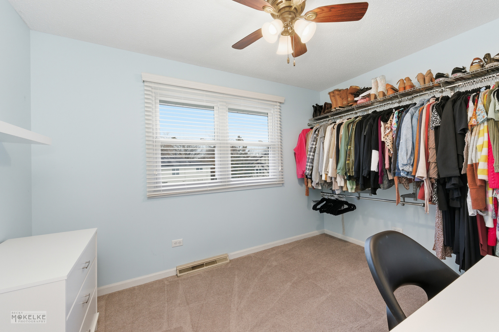 1000 South Raven Road Shorewood, IL 60404 - Photo 24 of 43 a view of walk in closet with clothes