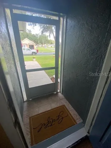 a view of an outdoor space with porch