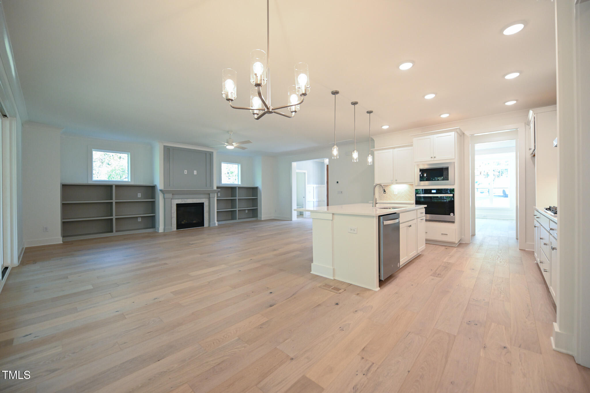 170 Sallyport Court Raleigh, NC 27603 - Photo 19 of 47 a view of kitchen with refrigerator and window