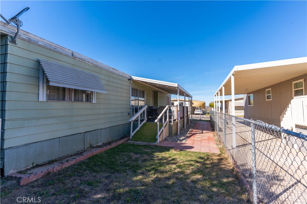 251 South Colorado River Road, Unit 38 Blythe, CA 92225 - Photo 17 of 19 a view of a backyard