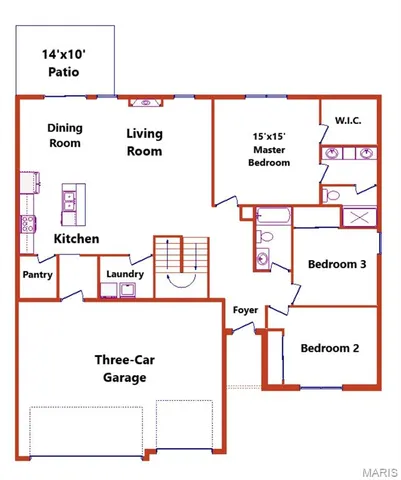 $485,000 | 614 Mortar Street, Mascoutah, IL 62258