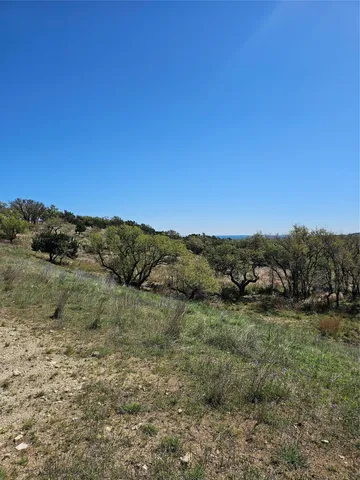 a view of a lush green field