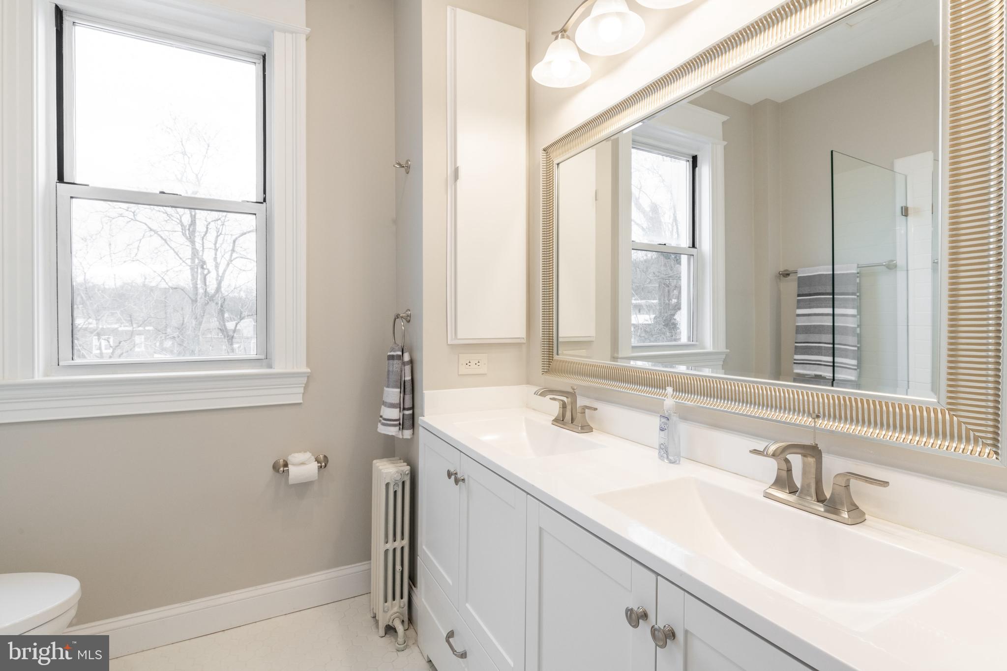 2407 Naylor Road Southeast Washington, DC 20020 - Photo 17 of 37 All new hall bath with double vanity